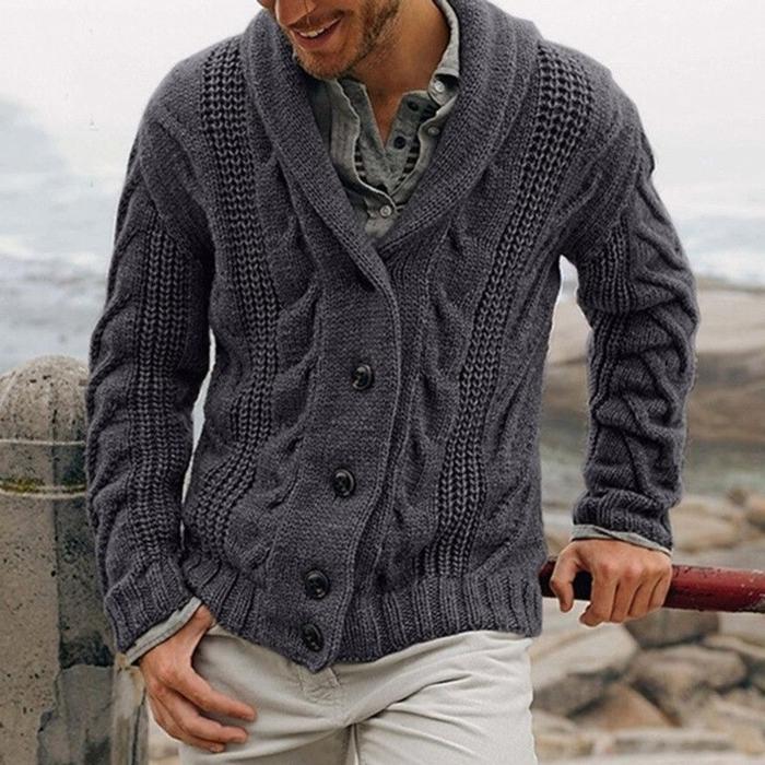 British Wool Knitted Cardigan