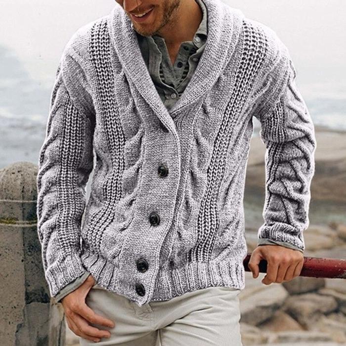 British Wool Knitted Cardigan