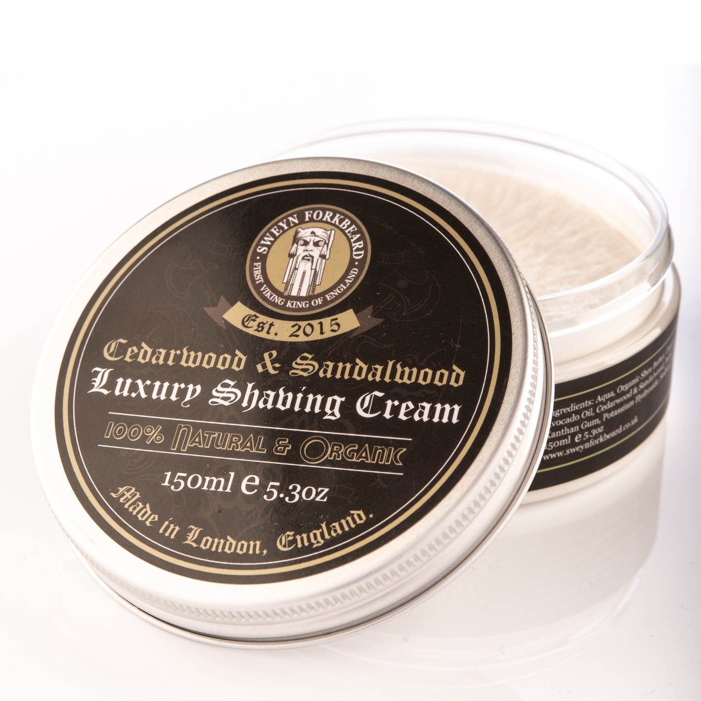 Shaving Cream Cedarwood & Sandalwood